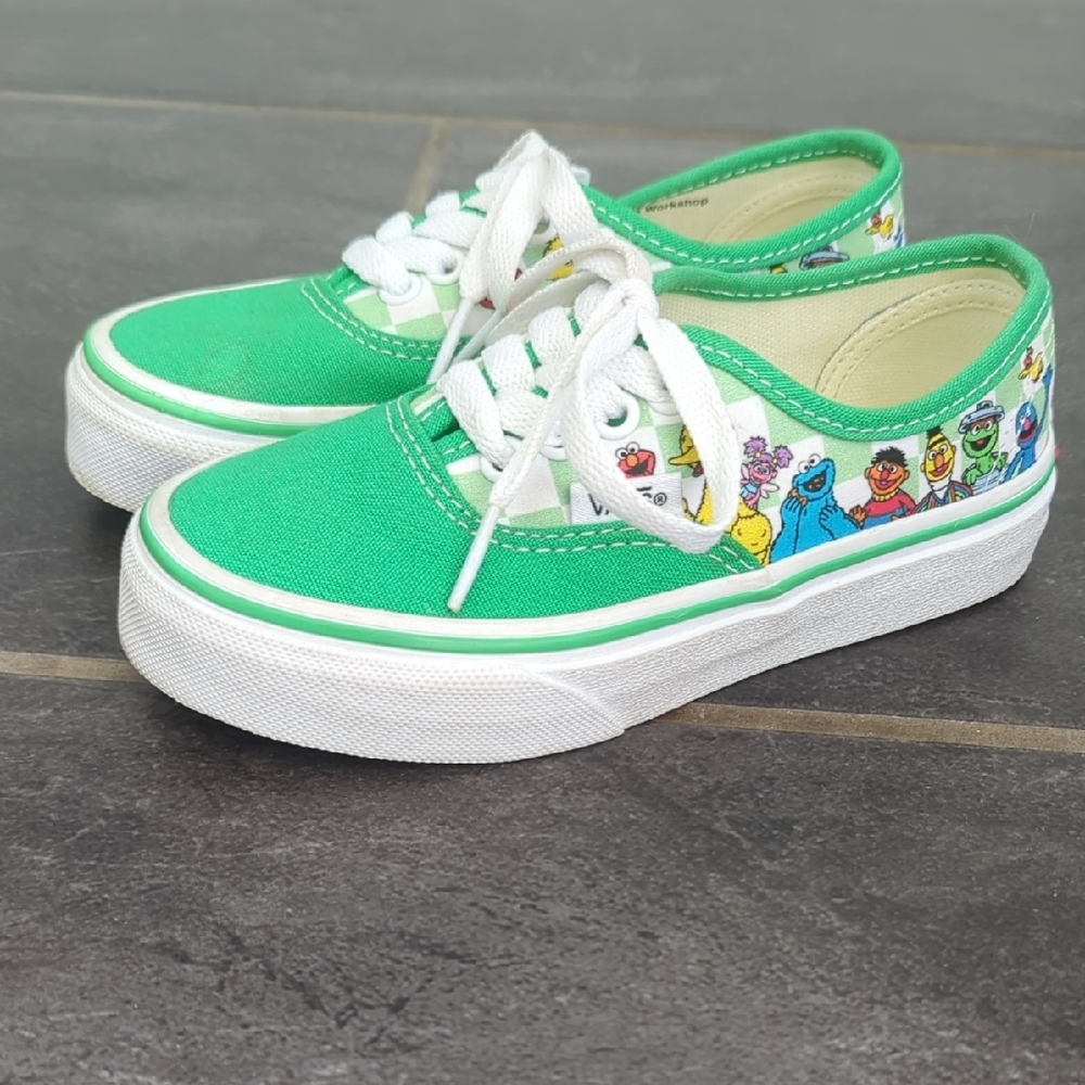 Sesame Street Vans Limited Edition Kids Size 11